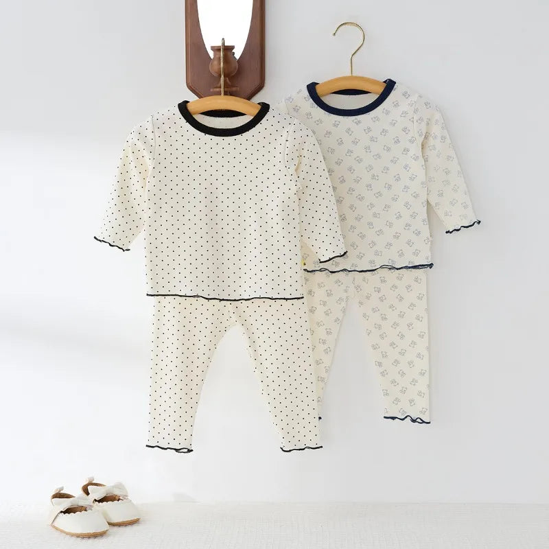 New-style Two-piece Sets of Cotton Undershirts and Leggings for Baby