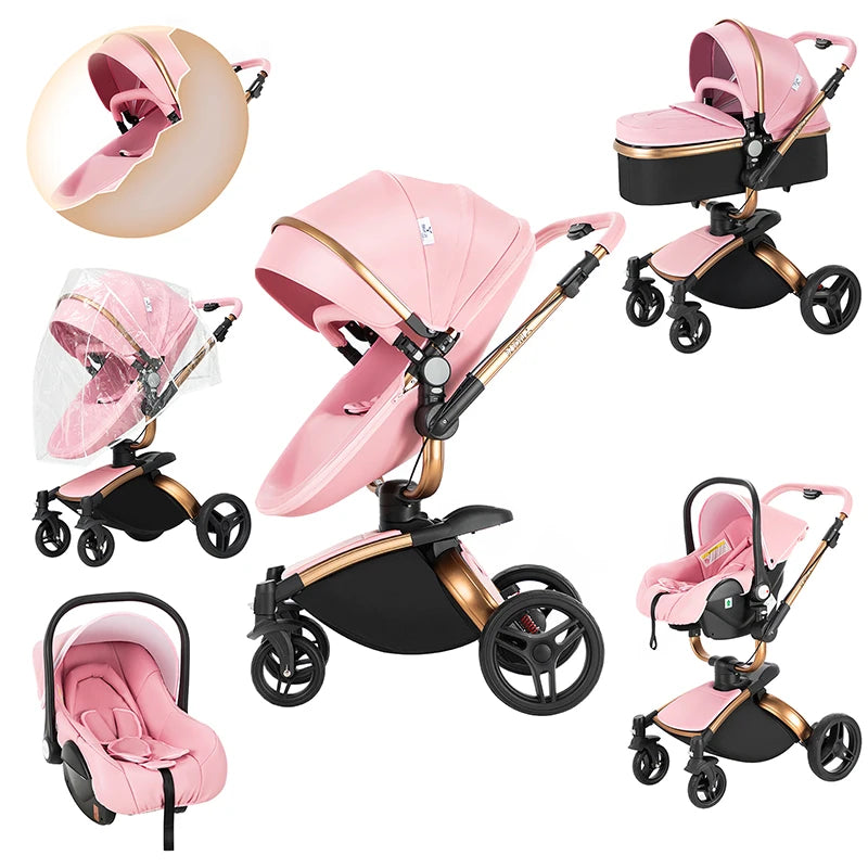 3 in 1 Strollers Baby Trolley