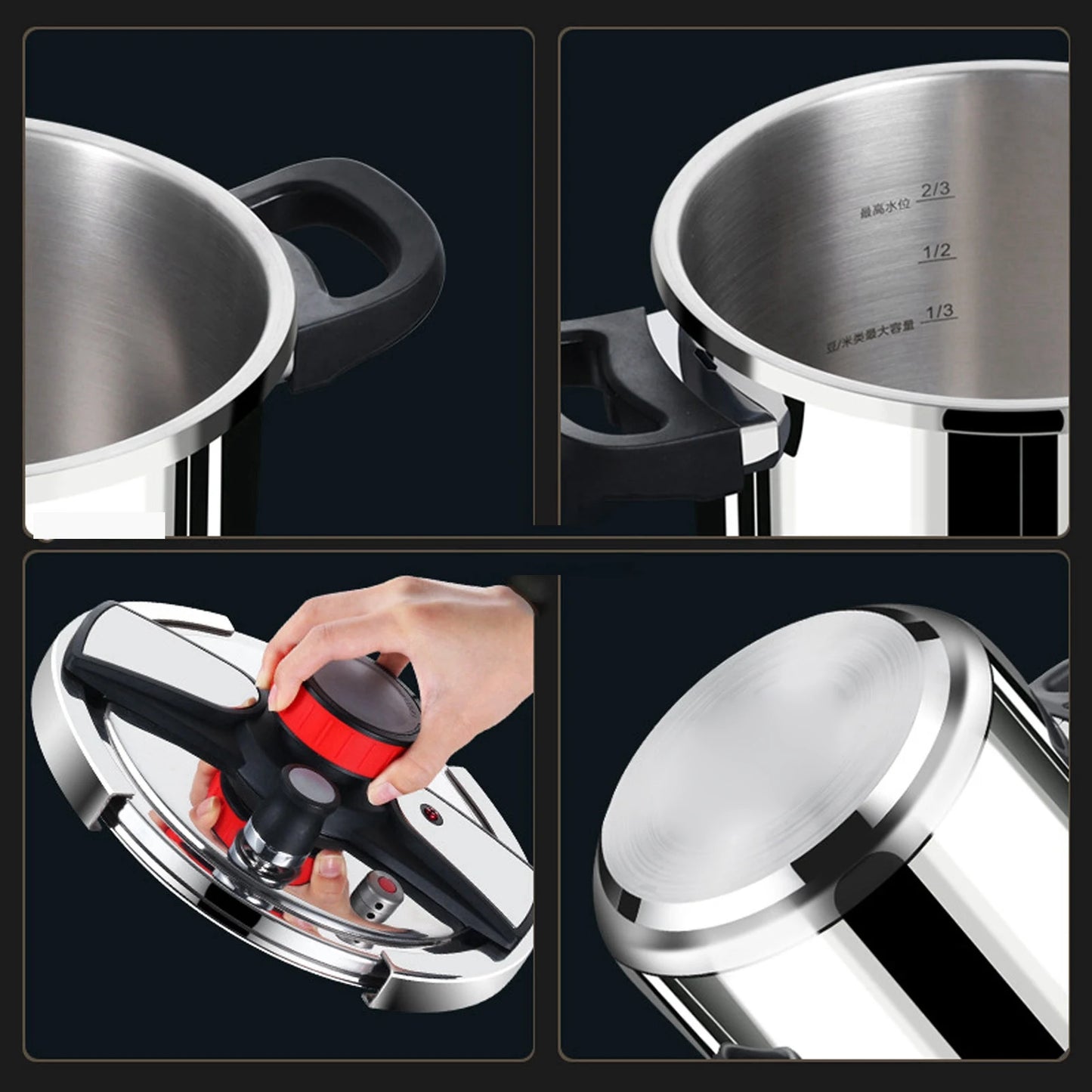 5/6/8L Large Pressure Cooker Multi Functional