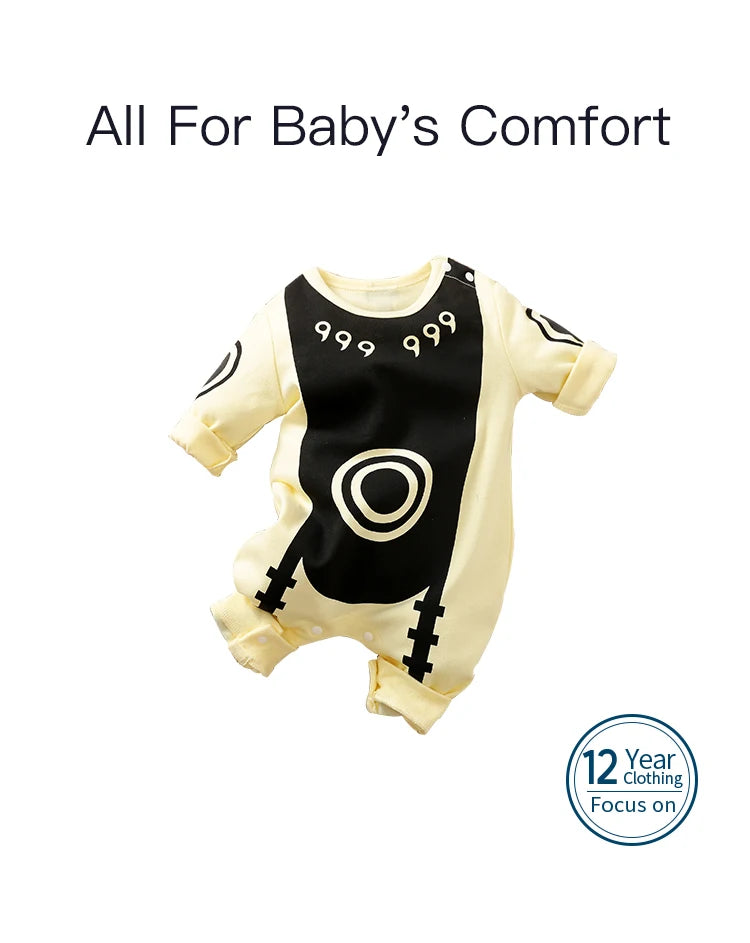 Anime Cosplay Baby  Long Sleeve Bodysuit