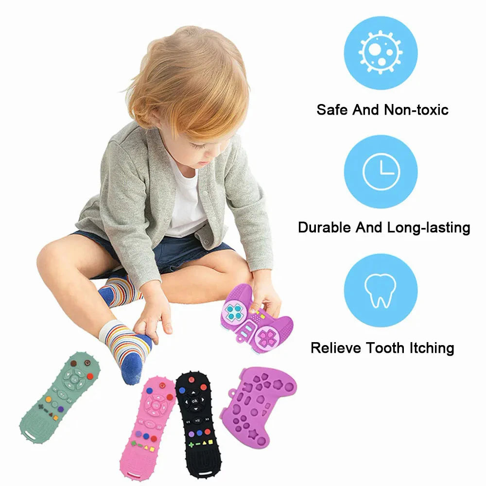 Silicone Baby Teether Chew Toys