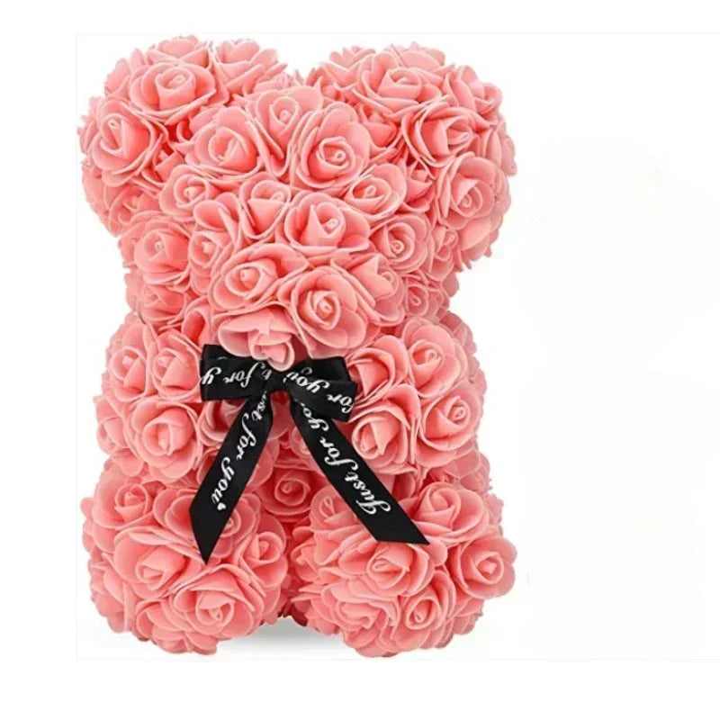 Artificial Flower Eternal Rose Teddy Bear