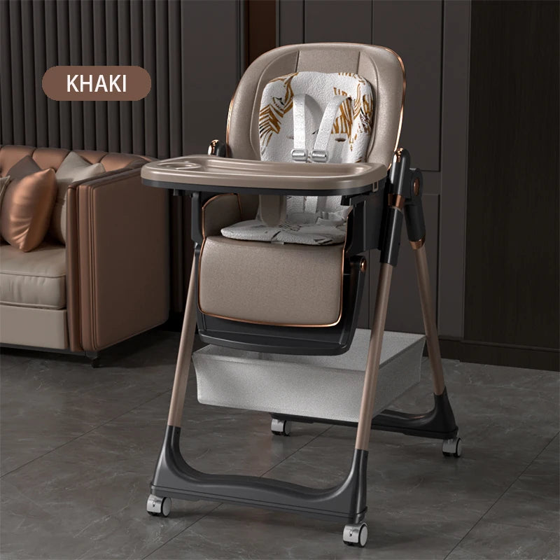 Baby Feeding Table Chair with Wheels