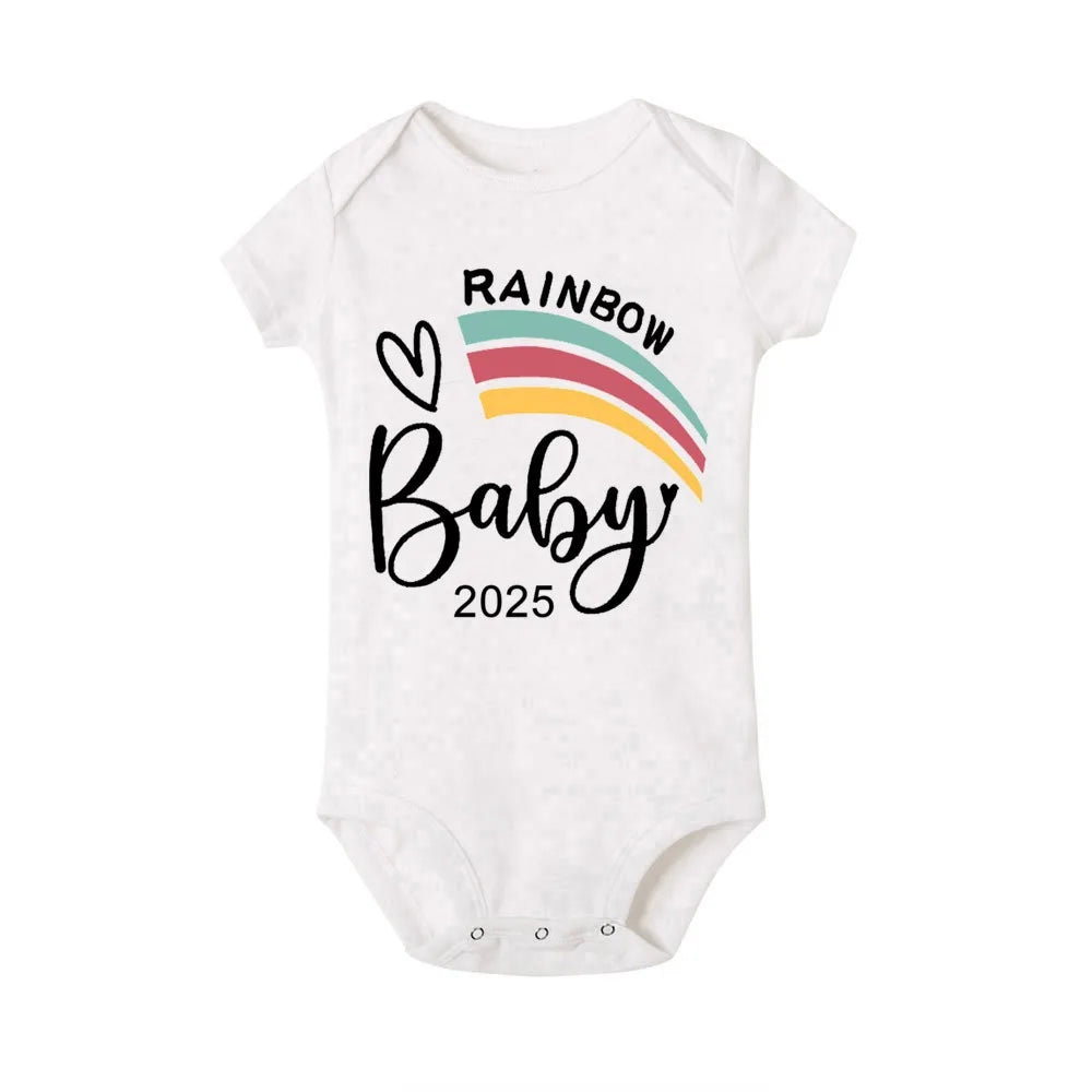 Baby Coming Soon 2025 Announcement Newborn Bodysuit