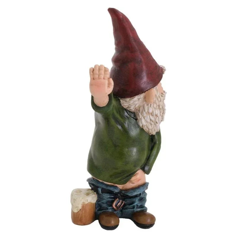 Creative Urinating Gnome Statue