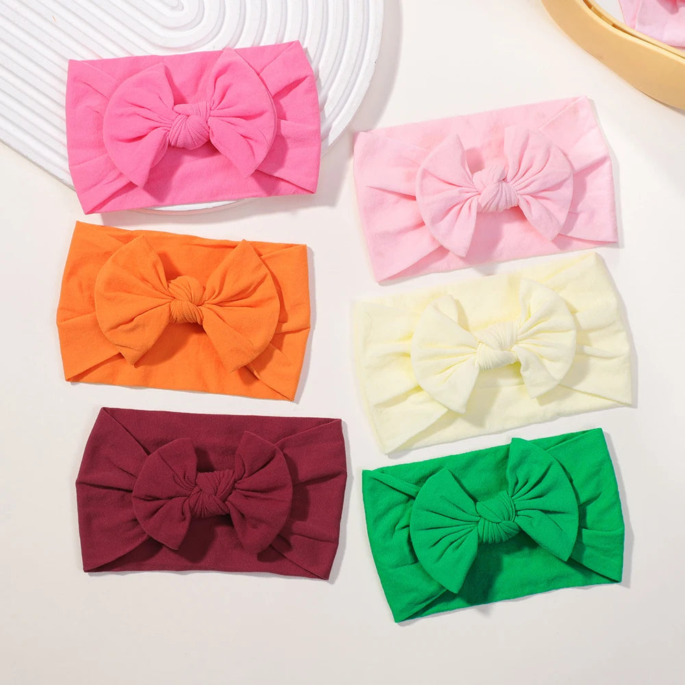 5Pcs Cute Bows Baby Headband