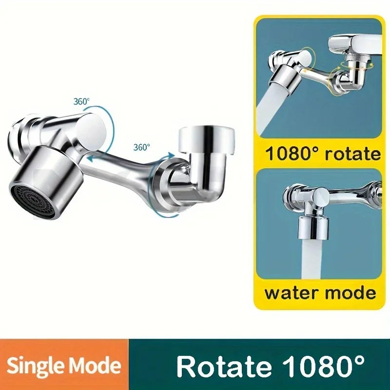 1080° Rotatable Extension Faucet Sprayer