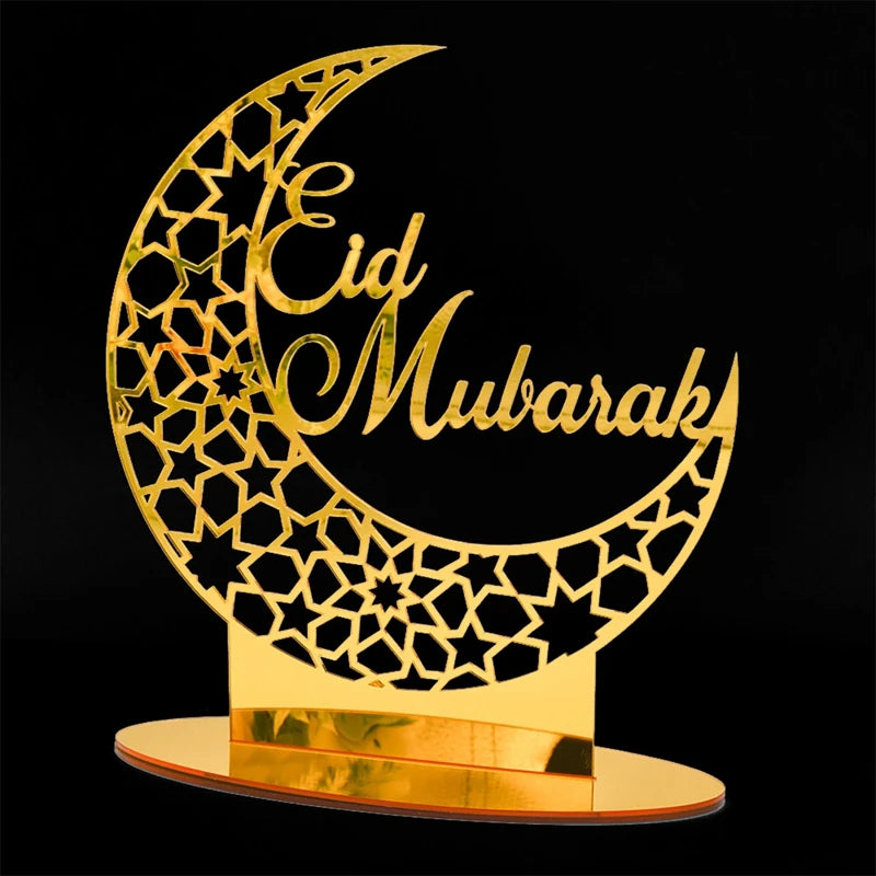 Eid Mubarak Ornaments Ramadan Decortion for Home 2025