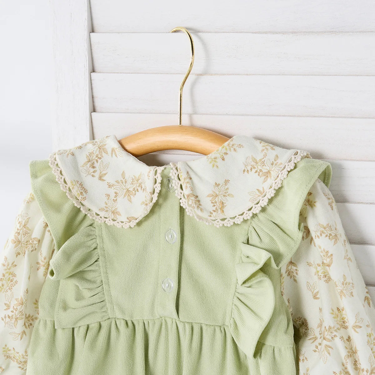 Spring Baby Girl Long-sleeved Romper