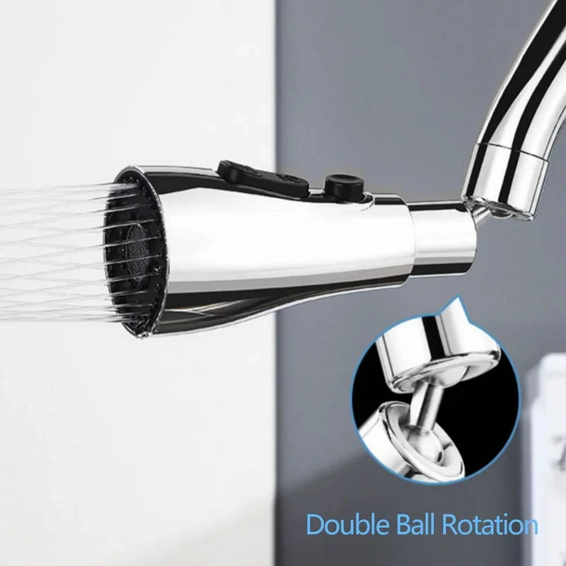 1pc 3 In1 Flexible Kitchen Faucet