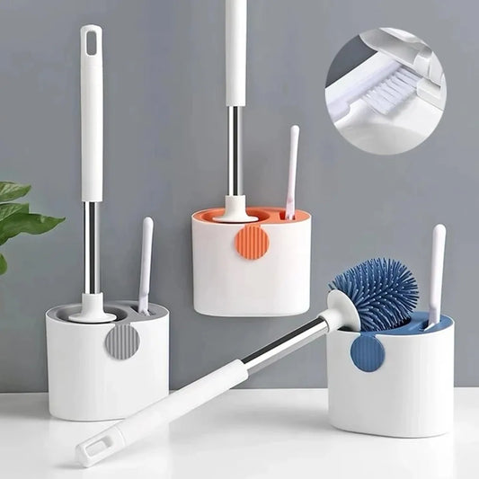 Toilet Brush With Toilet Brush Holder Wall-mounted