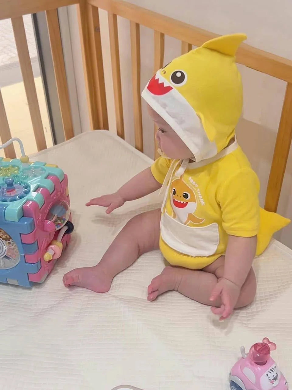 Adorable Shark-shaped Bodysuits.