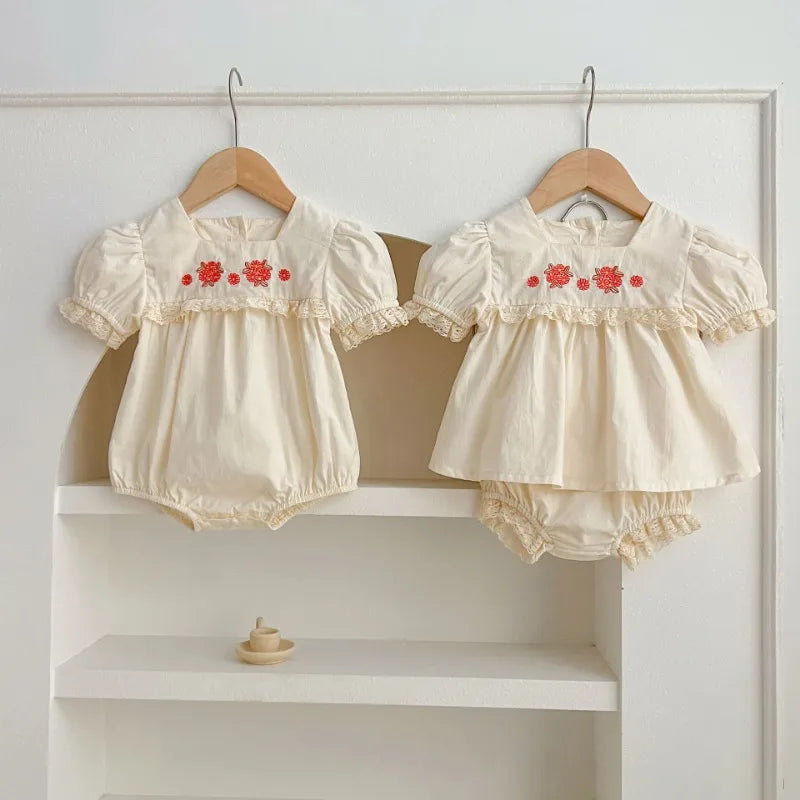 Baby Girls Cotton Clothing Set