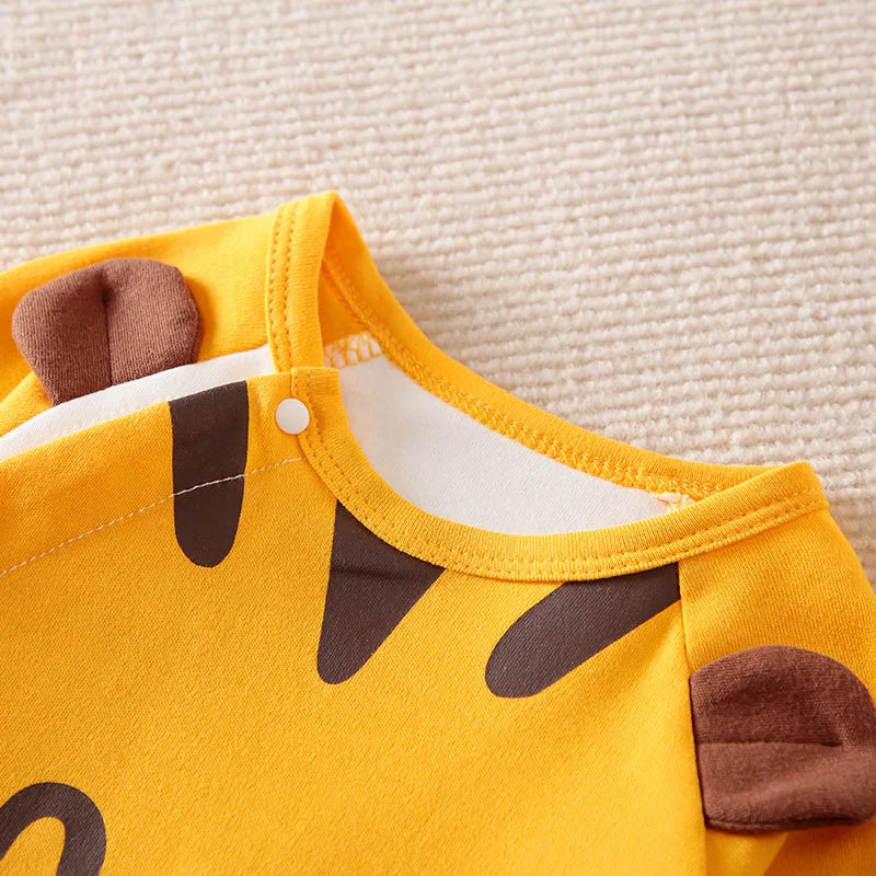 Spring and Autumn Boys and Girls Baby Bodysuit