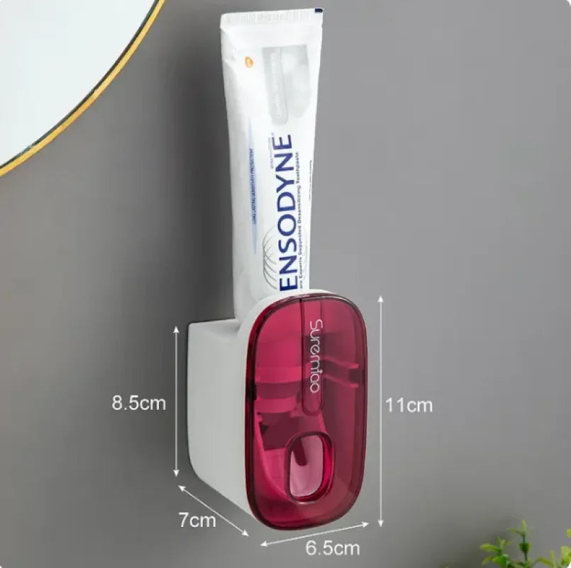 Wall-mounted Toothpaste Squeezer