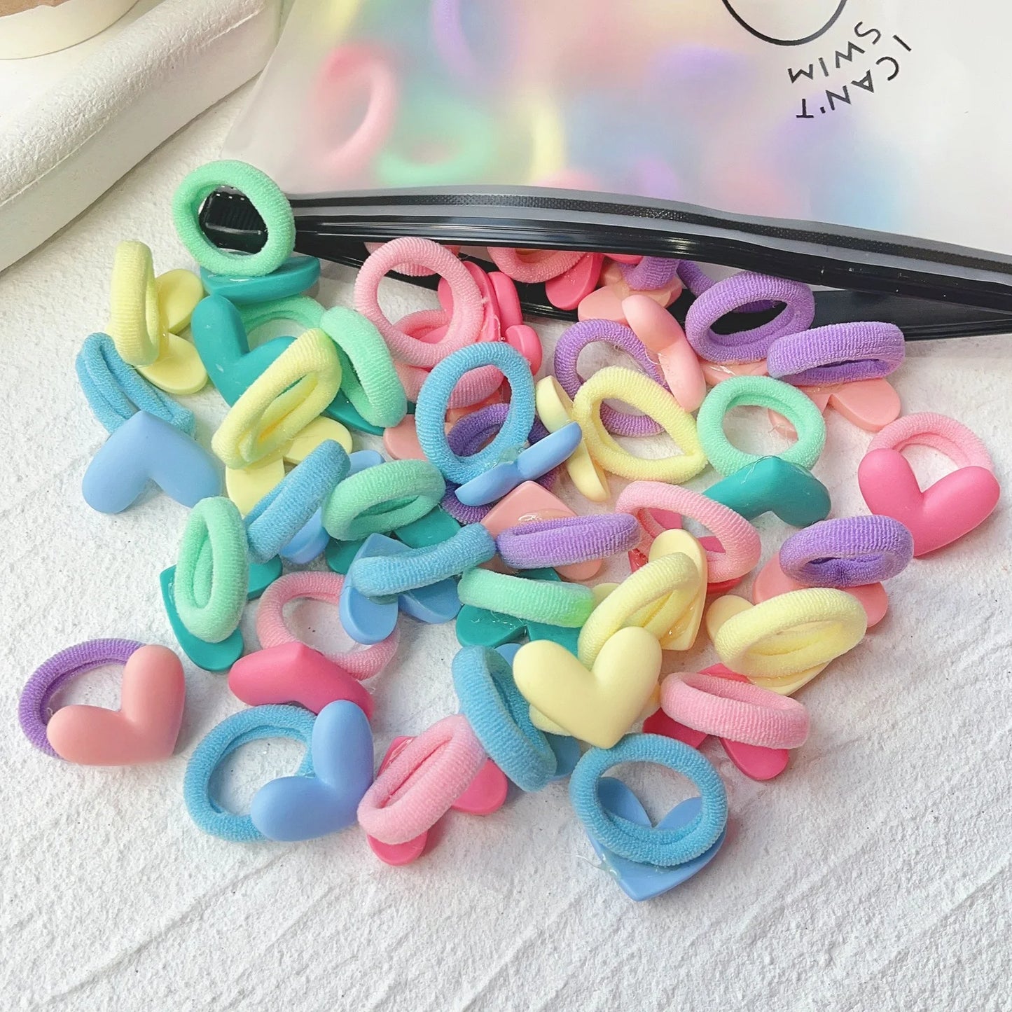 10Pcs Cartoon Hairbands Set for Girl