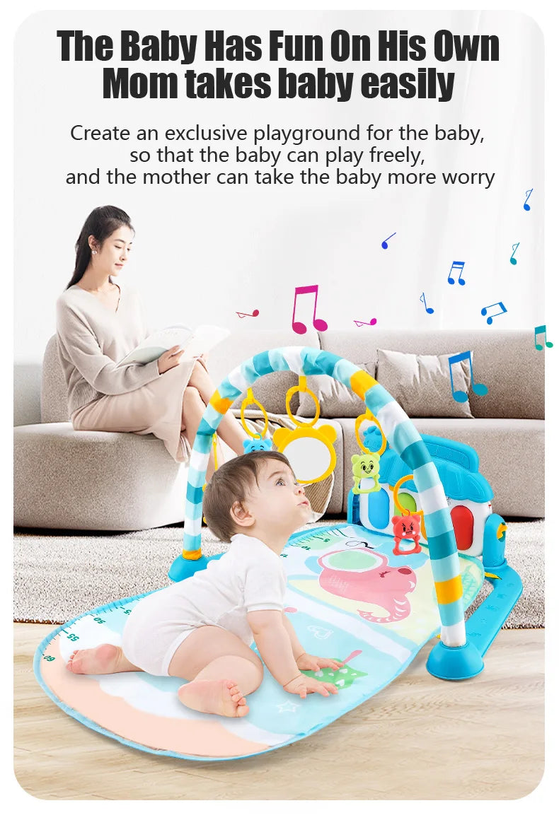 Baby Fitness Stand Music Play Gym Activity