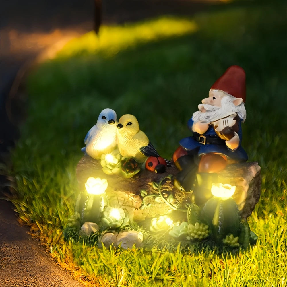 Outdoor Garden Gnome Solar Light