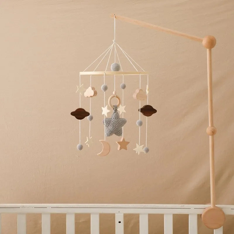 Baby Crib Mobile Bed Bell Rattle