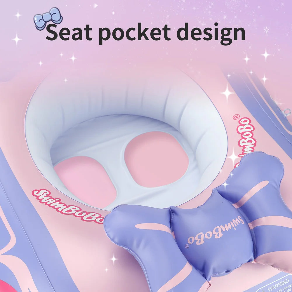 Kids Car Swimming Seat Float Ring Inflatable