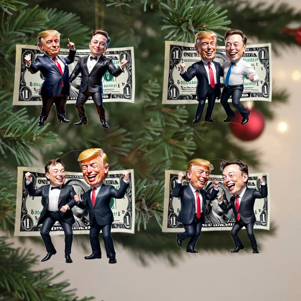 Funny Acrylic Donald Trump Doll Cartoon Pendant