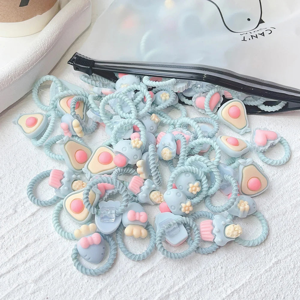 10Pcs Cartoon Hairbands Set for Girl