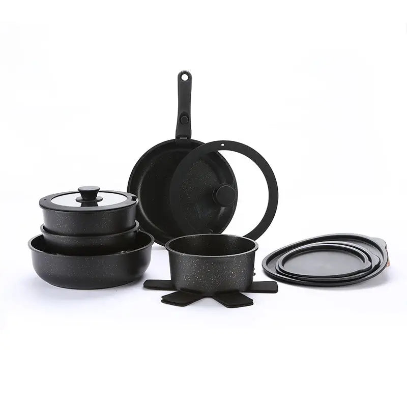 Cookware Kitchenware Aluminum Pot Set Support Induction