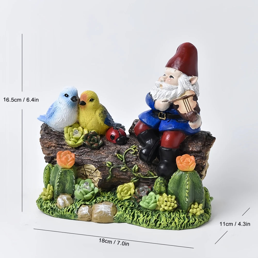 Outdoor Garden Gnome Solar Light