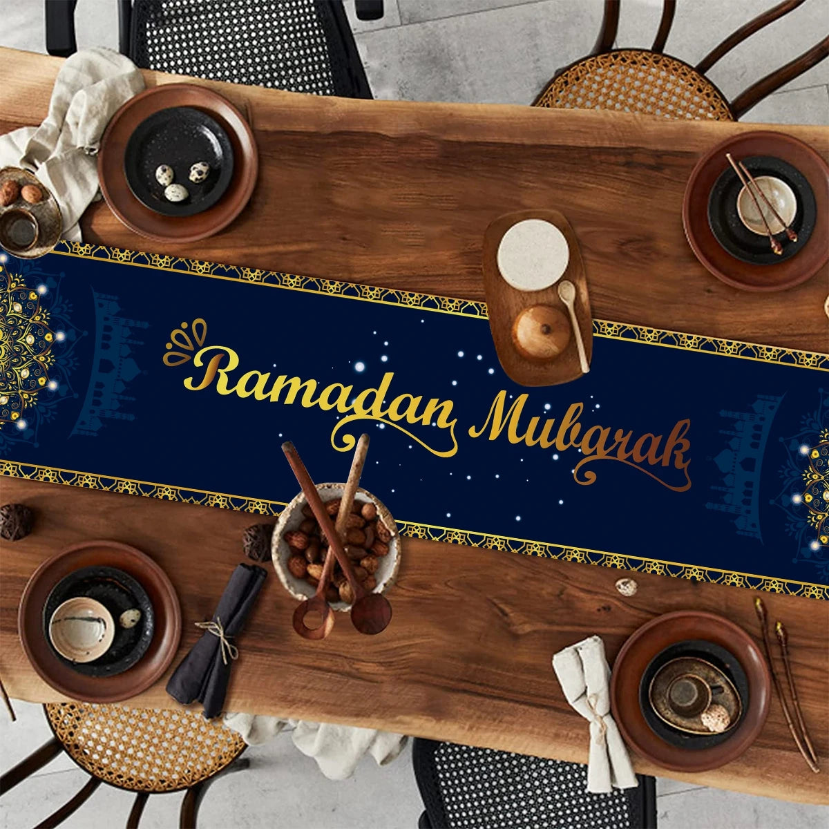 Ramadan Decoration 2025 Table Runner