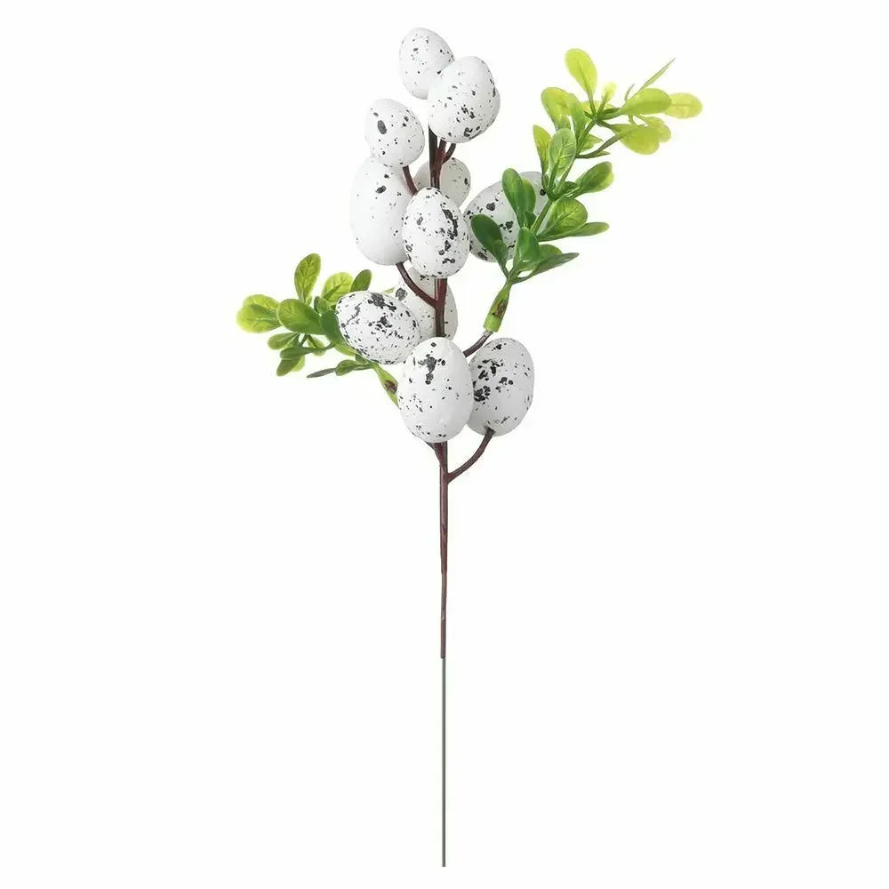 Easter Egg Tree Branch Fake Plant Happy Easter Decor