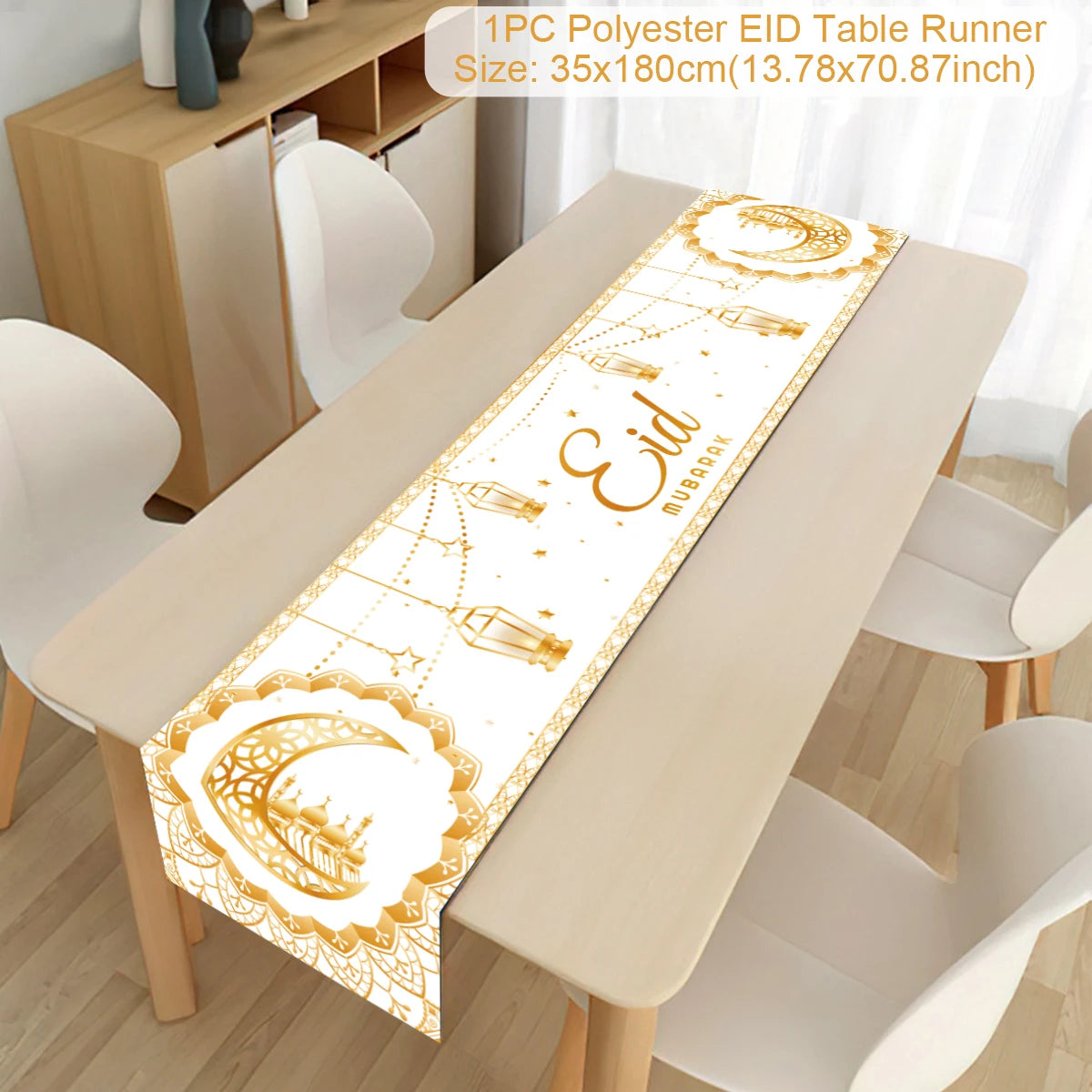 Ramadan Decoration 2025 Table Runner