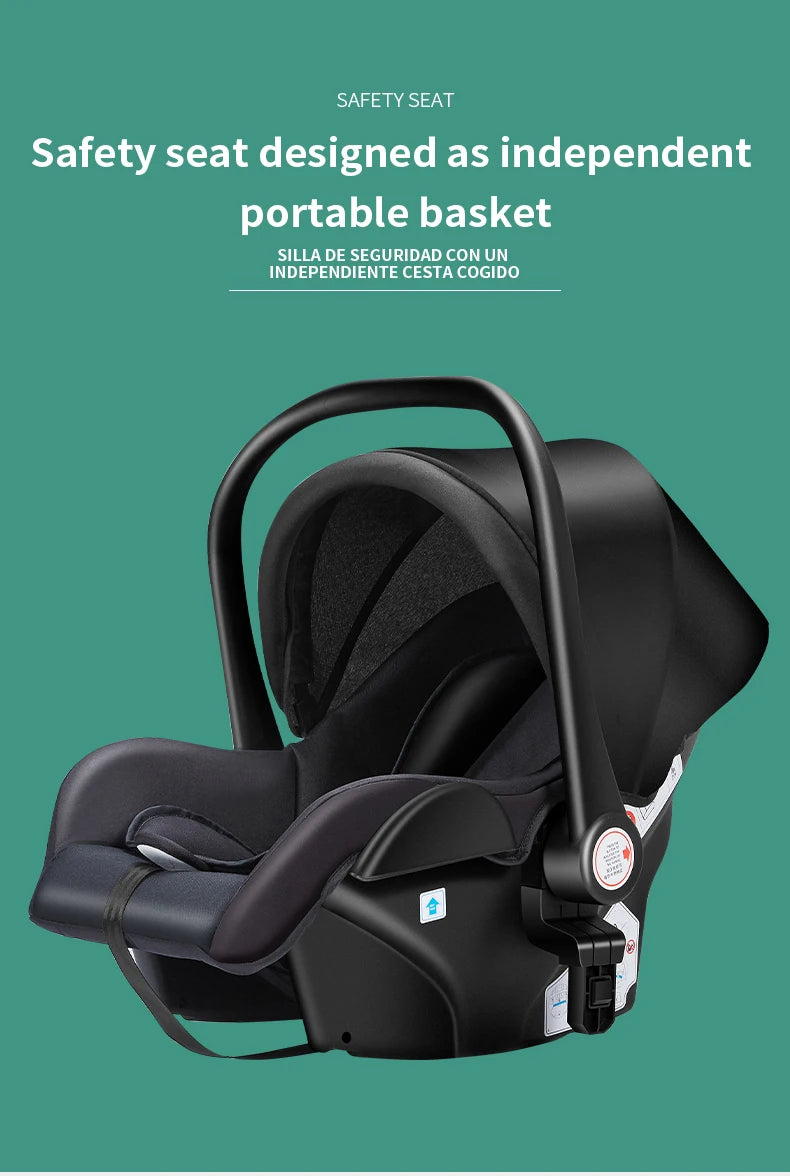 Baby Carriage 3 IN 1 Portable Travel Pram