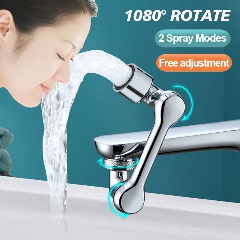 1080° Rotatable Extension Faucet Sprayer