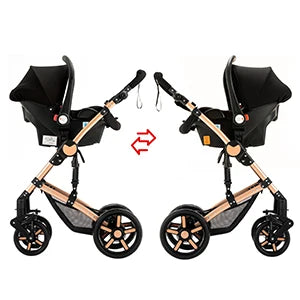 Baby Carriage 3 IN 1 Portable Travel Pram