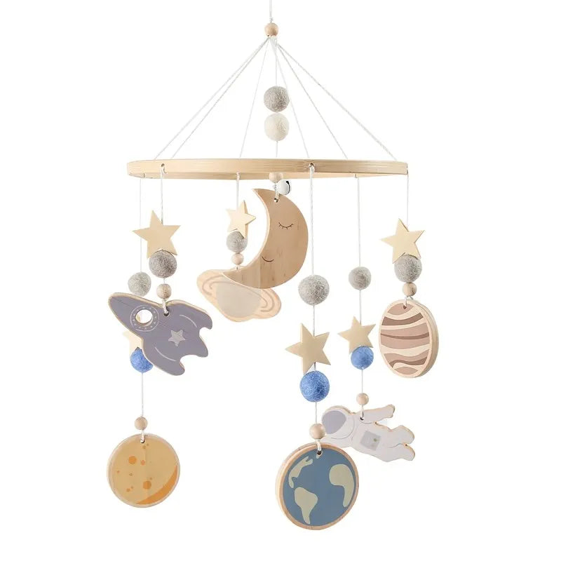 Baby Crib Mobile Bed Bell Rattle