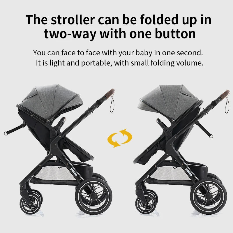 Newest Luxury Baby Stroller 3in1