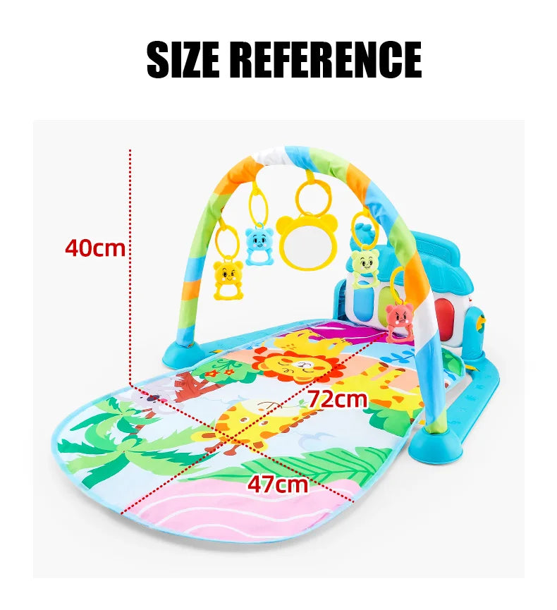 Baby Fitness Stand Music Play Gym Activity