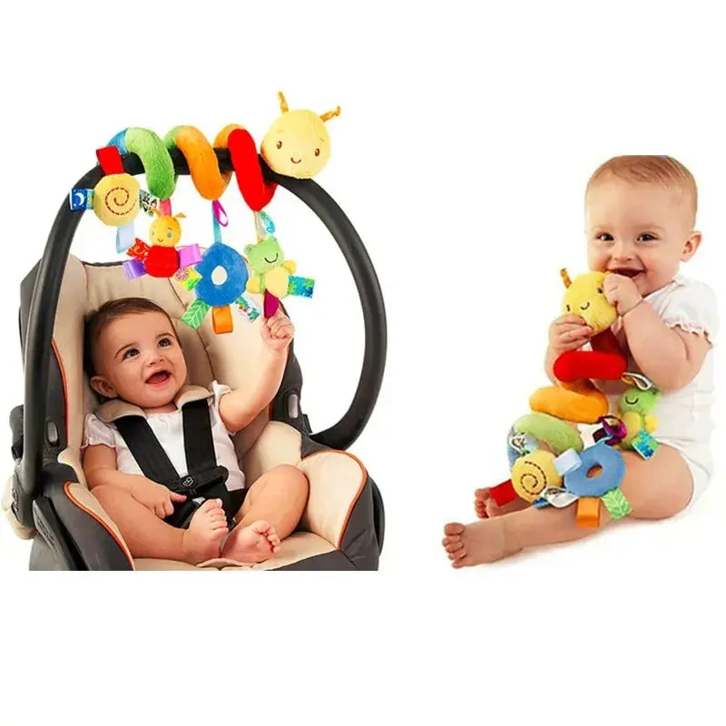 Cute Activity Musical Spiral Crib Stroller