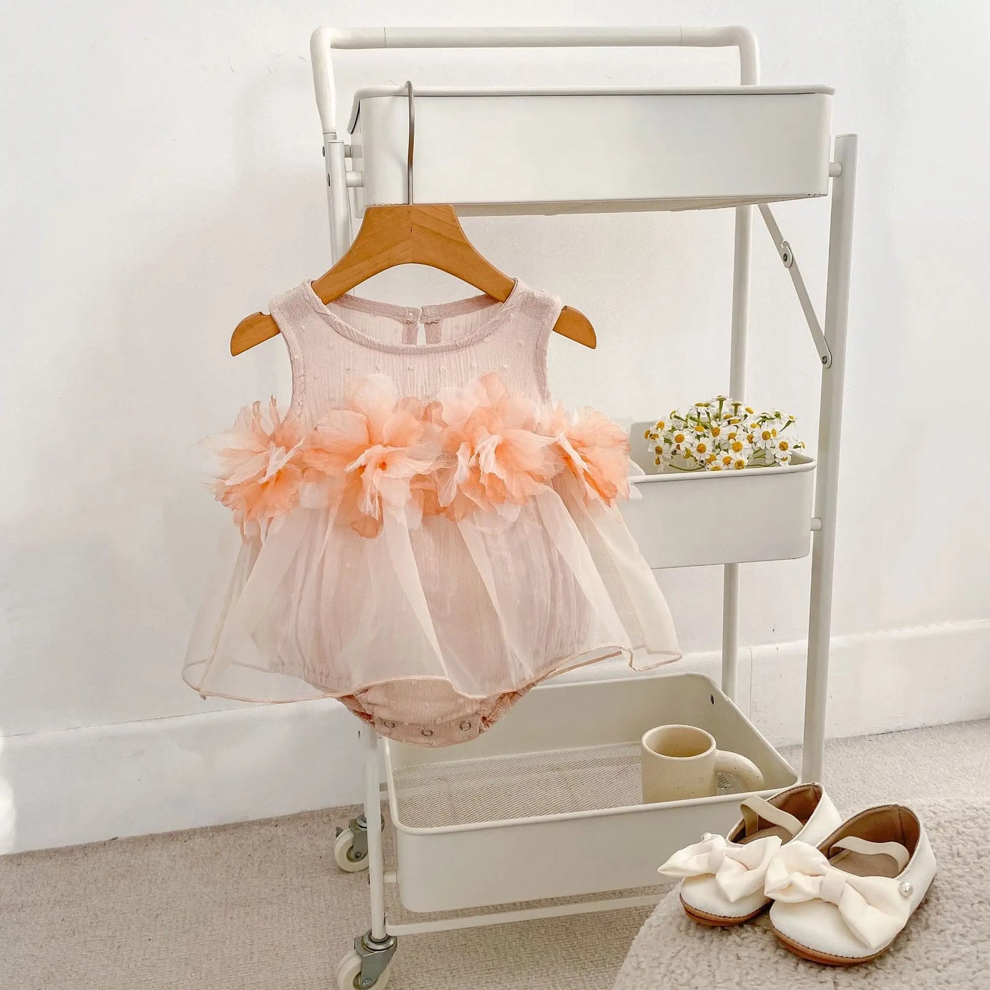 HoneyCherry Summer Clothing for Baby Girls Aged 0-2 Years Old.