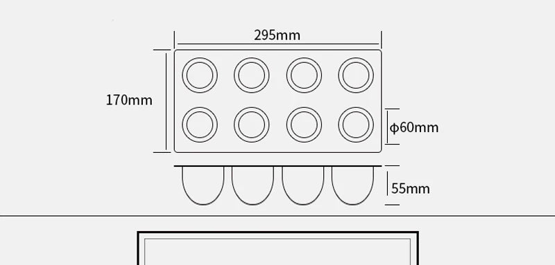 8 Holes 3D Apple Cake Moulds Silicone Mold