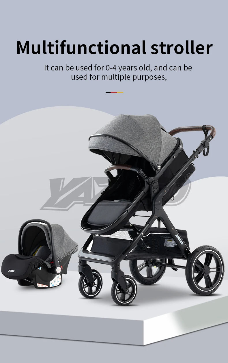 Newest Baby Stroller 3 in 1