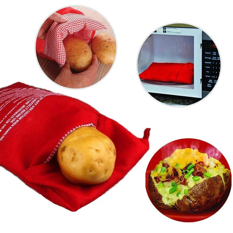 Microwave Potato Bag Reusable Express Microwave