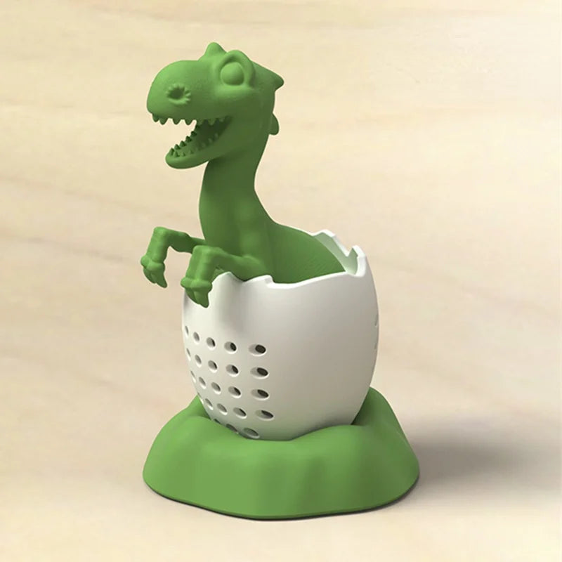 Reusable Silicone Tea Infuser Funny Dinosaur Shape