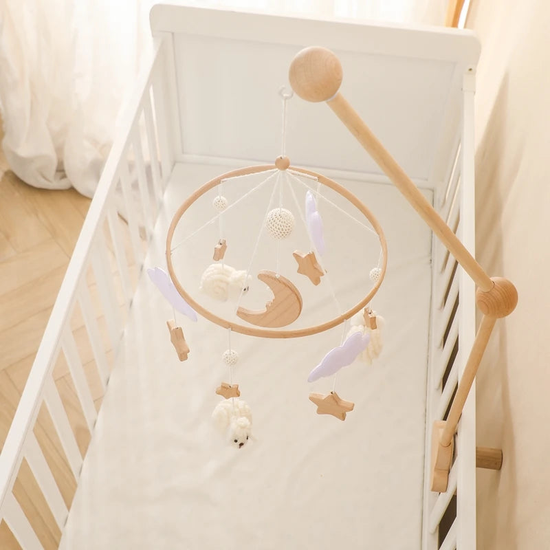 Baby Crib Mobile Bed Bell Rattle