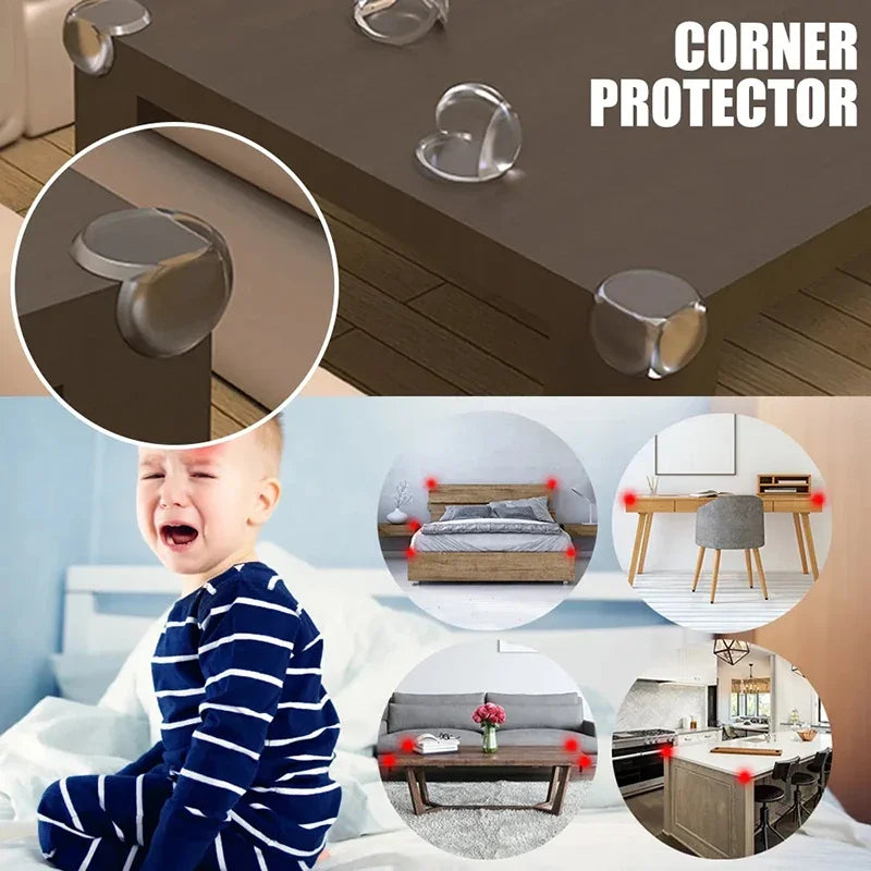 4/8/12PCS Children Baby Safety Silicone Protector Table Corner