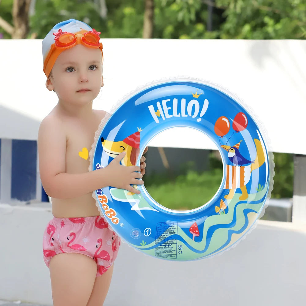 Baby Swimming Float With Canopy Inflatable