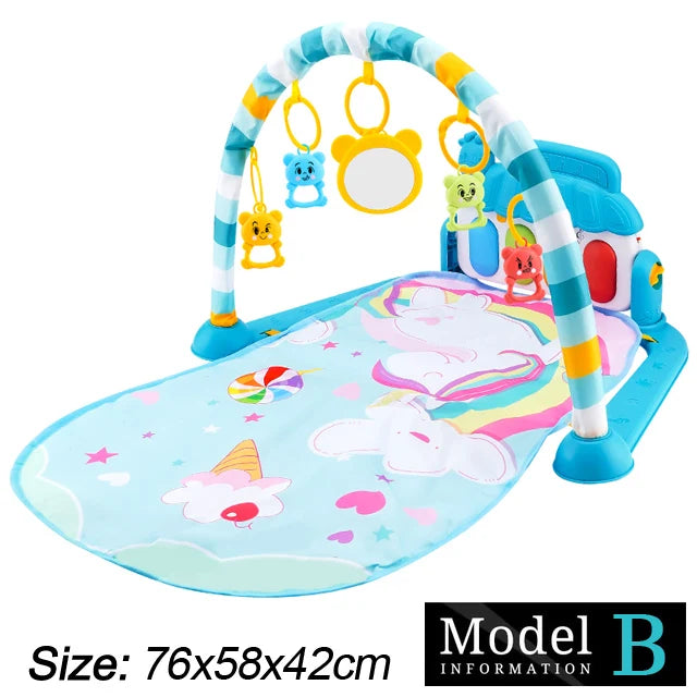 Baby Fitness Stand Music Play Gym Activity