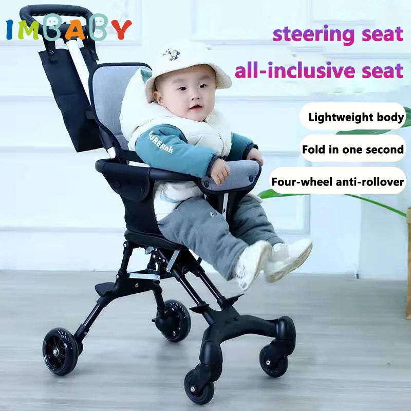 Baby Stroller Lightweight, Two-Way Seats