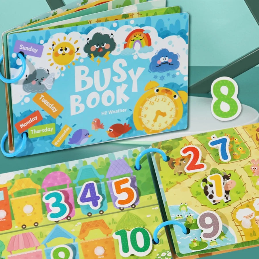 Puzzle Book Word Recognition Children's Early Education