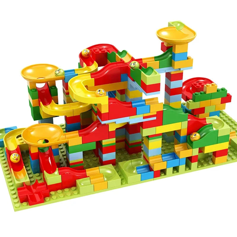 Maze Ball Track Building Blocks Baby Brain